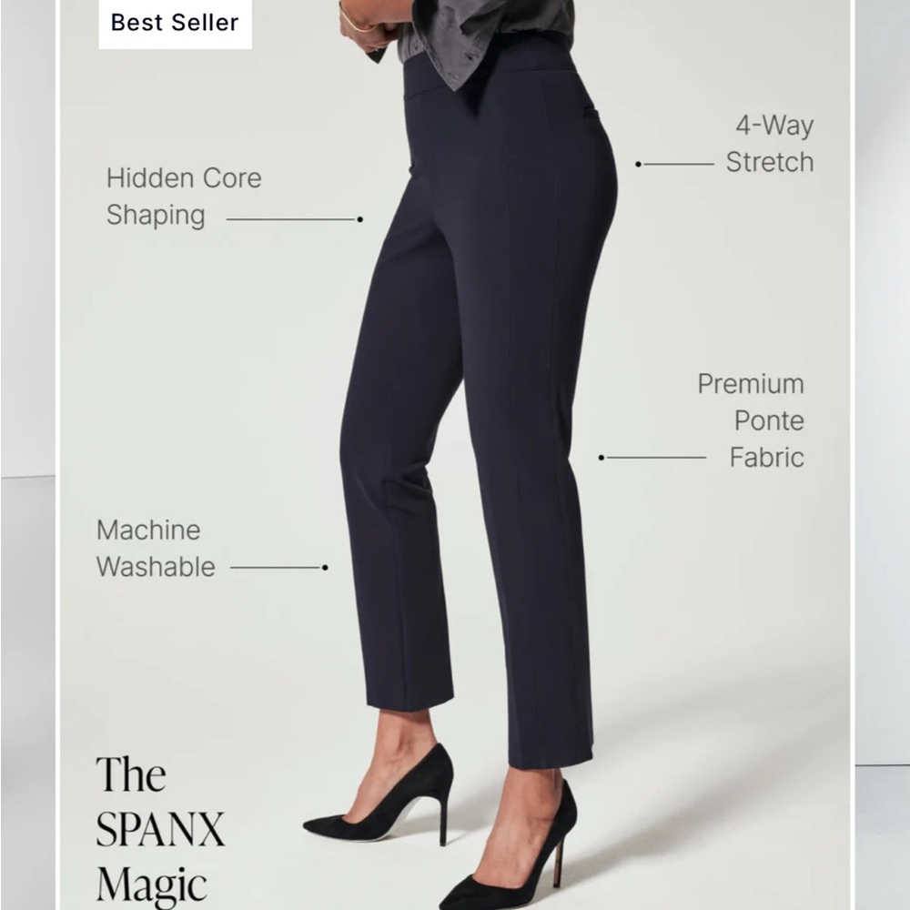 SPANXsmooth™ PerfectFit
Ponte Slim Straight Pant